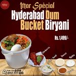 Iftar Special Hyderabad Dum Bucket Biryani at Malay Restaurant