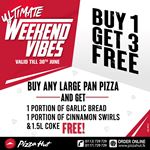 THE ULTIMATE WEEKEND VIBES from Pizza Hut