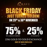 Black Friday at Ravi Jewellery