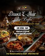 Dawat-E-Iftar buffet at Indian Summer Sri Lanka