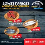 Enjoy the lowest prices around the country on Fresh Seafood only from Cargills Food City