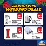 Electrifying weekend deals at Arpico Super Centre