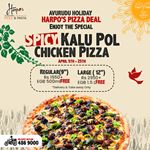 Avurudu Holiday Harpo's Pizza Deal