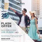 Flash Offer at Radisson Hotel Colombo