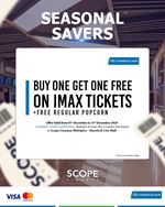 Seasonal Savers at Scope Cinema