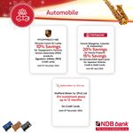 Enjoy exclusive offers on automobiles, accessories, and services to gear up for the season with NDB Credit Cards 