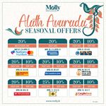 Seasonal Offers at Molly Boulevard for selected Bank Cards
