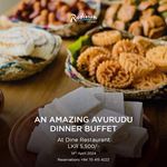 Celebrate your Sinhala and Tamil New Year with a mouthwatering dinner buffet at Radisson Hotel Colombo