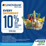 10% Off for Union Bank Credit Cards at LAUGFS Supermarket