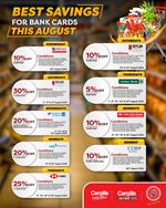 Enjoy the best savings on bank cards at Cargills Food City