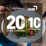 Exclusive Offer for HNB Bank Card Holders at Delifrance