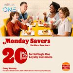 Exclusive Offer for Softlogic One Loyalty customer at Burger King