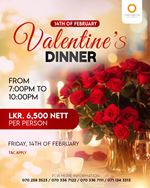 Valentine’s Day Dinner Buffet at Mandarina Colombo