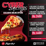 CYBER SAVINGS from Pizza Hut