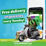 Enjoy Free Delivery every Tuesday at Keells