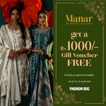 Spend over LKR 10,000 and get a free LKR 1,000 worth gift voucher at Fashion Bug