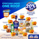 Get up to 20% Off on selected Arpico family brands at Arpico Super Centre