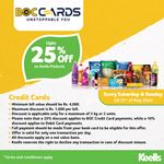 Up to 25% Off on Keells Products for BOC Credit Cards