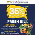 Enjoy 35% DISCOUNT on Fresh Vegetables, Fruits, Meat & Seafood with BOC Credit Cards at Softlogic GLOMARK