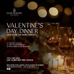 Valentine’s Day Dinner at Club Palm Bay