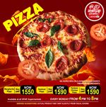 Let's make Monday more exciting with delicious pizzas from SPAR