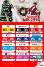 Seasonal bank offers from DSI