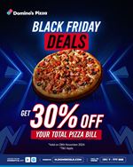 Black Friday Deals at Domino's Pizza 