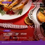 Brunch buffet at Cinnamon Grand