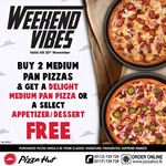 WEEKEND VIBES from Pizza Hut!