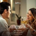 High tea buffet at our Dine Restaurant this Valentine's Day at Radisson Hotel Colombo