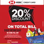 Enjoy 20% DISCOUNT on TOTAL BILL with HSBC Credit Cards at Softlogic GLOMARK