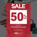 50% OFF on Selected Footwear & Bag at Cool Planet