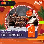 Enjoy a 15% discount at Skrumptious when you pay with your FriMi Debit Mastercard