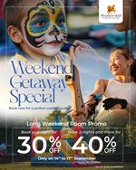 Weekend getaway special at Pegasus Reef Hotel