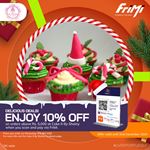 Enjoy 10% OFF on orders above Rs. 5,000 at Cake It By Shainy when you scan and pay with FriMi