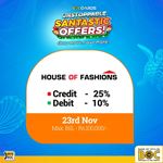 Enjoy up to 25% off at House of Fashion for BOC Cards