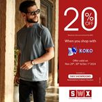 Enjoy 20% OFF with KOKO at ShirtWorks