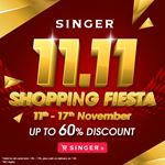 Singer 11.11 Sale – up to 60% OFF