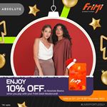 Get a 10% DISCOUNT at Absolute Basics when you pay with your FriMi Debit Mastercard