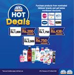 Take advantage of the Unilever Hot deals at Arpico