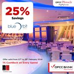 Enjoy 25% Savings on lunch and dinner buffet at Blue Orbit by Citrus with DFCC Pinnacle Credit Cards!