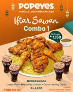 Iftar Sawan Combo 1 at Popeyes Sri Lanka