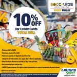 10% off for BOC Credit Cards at LAUGFS Supermarket