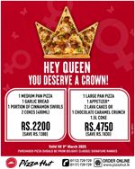 Celebrate Woman's Day at Pizza Hut