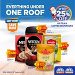 Up to 25% Off on Tea & Coffee Beverages at Arpico Super Centre