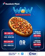 Double the feast this weekend at Domino's Pizza 