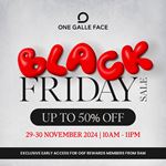 Black Friday sale at One Galle Face