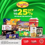 Get up to 25% off on selected Biscuits at Cargills Food City