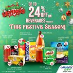 Up to 24% off on Beverages at LAUGFS Supermarket