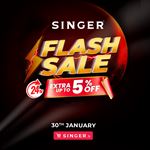 24-Hour Flash Sale at Singer.lk